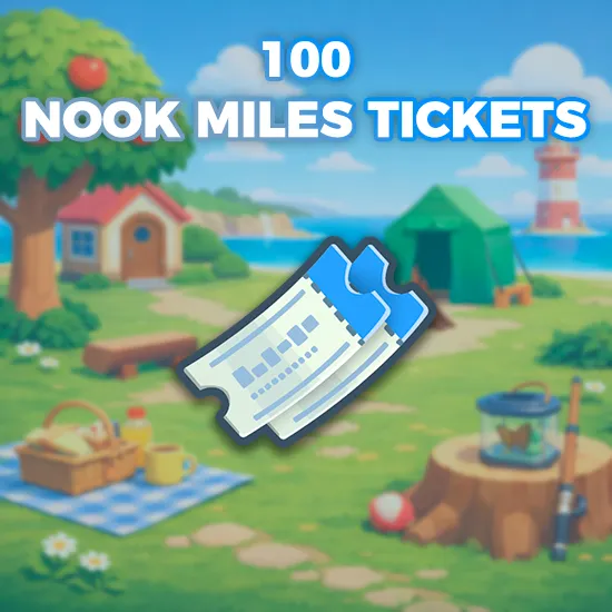 100 Nook Miles Tickets