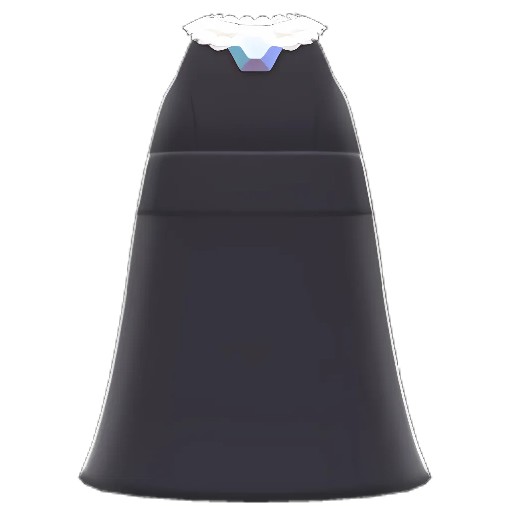 Full-Length Dress With Pearls