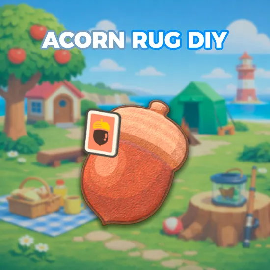 Acorn Rug DIY