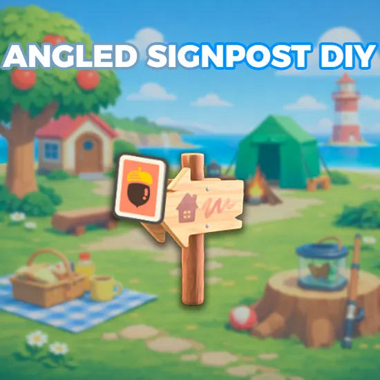 Angled Signpost DIY