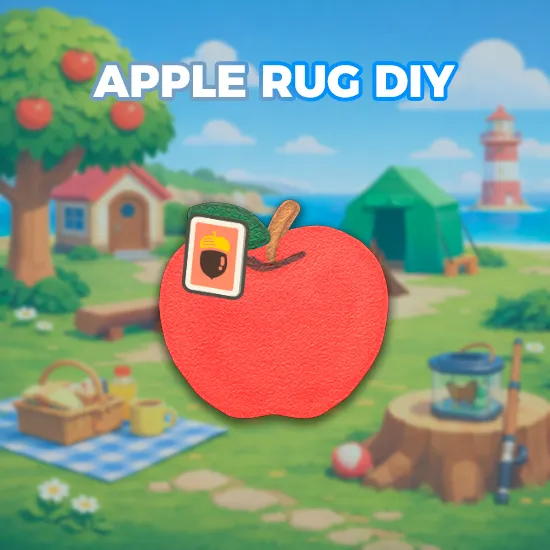 Apple Rug DIY