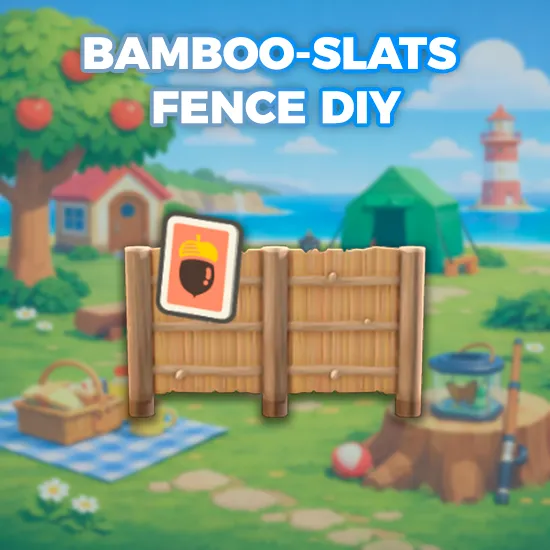 Bamboo-Slats Fence DIY