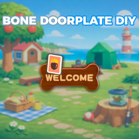 Bone Doorplate DIY