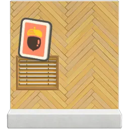 Brown Herringbone Wall DIY