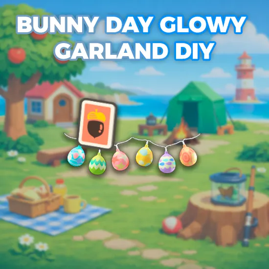 Bunny Day Glowy Garland DIY