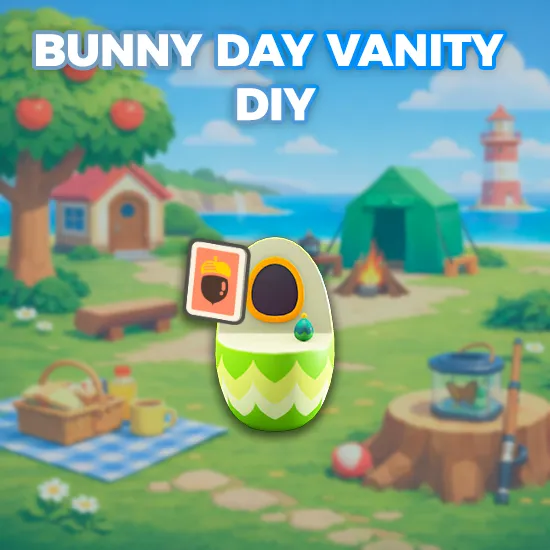 Bunny Day Vanity DIY