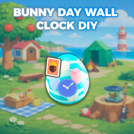 Bunny Day Wall Clock DIY