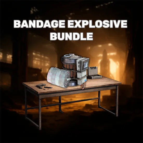 Bandage explosive bundle