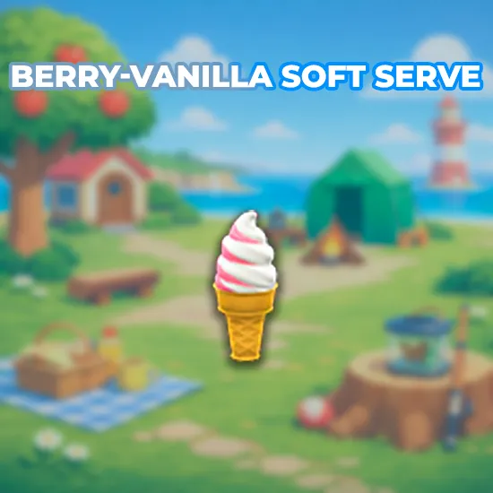 Berry-Vanilla Soft Serve