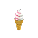 Berry-Vanilla Soft Serve