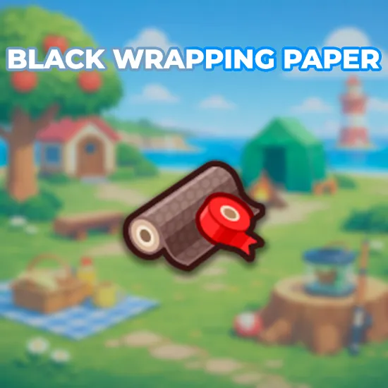 Black Wrapping Paper