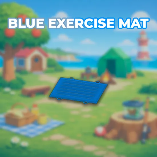 Blue Exercise Mat