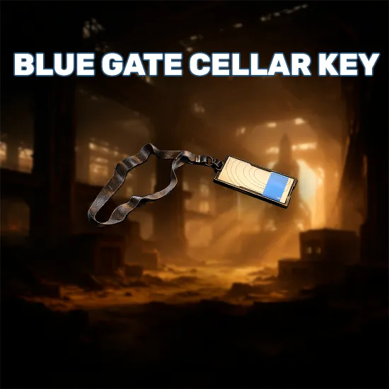 Blue Gate Cellar Key