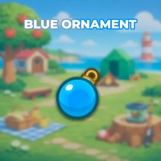 Blue Ornament