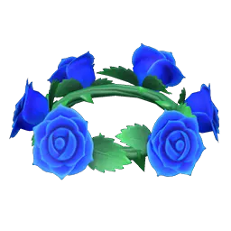 Blue Rose Crown