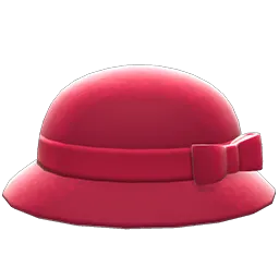 Bowler Hat With Ribbon