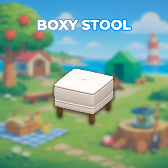 Boxy Stool