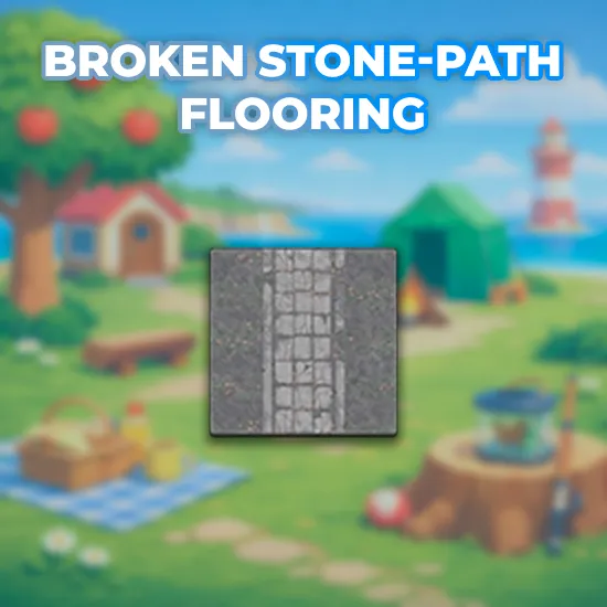Broken Stone-Path Flooring