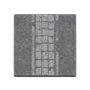 Broken Stone-Path Flooring