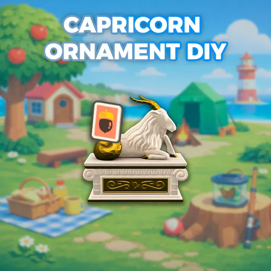 Capricorn Ornament DIY
