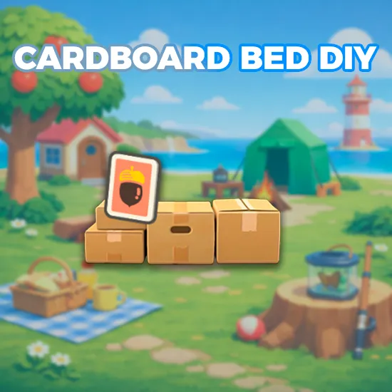 Cardboard Bed DIY