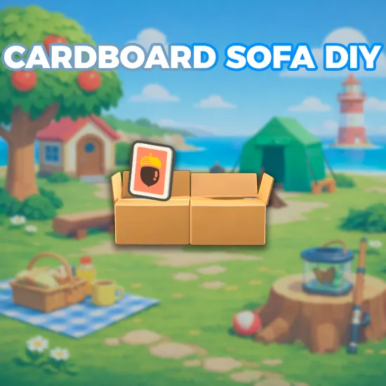 Cardboard Sofa DIY