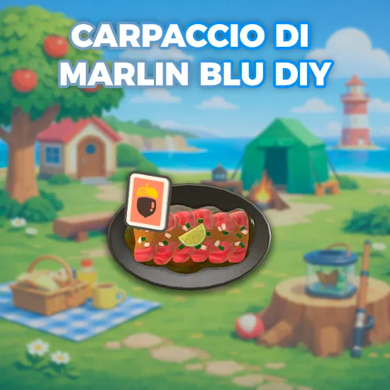 Carpaccio Di Marlin Blu DIY