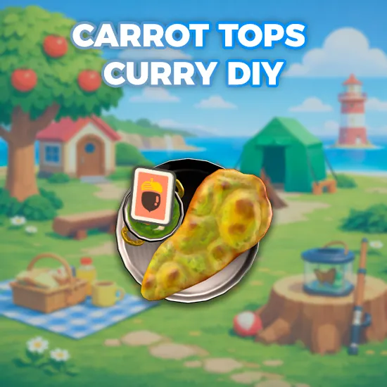 Carrot-Tops Curry DIY