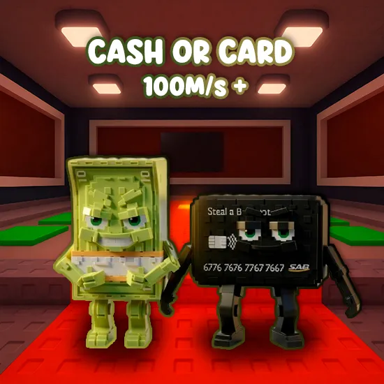 Cash or Card $100M/s +