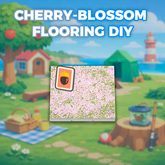 Cherry-Blossom Flooring DIY