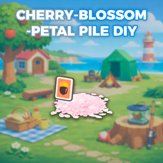 Cherry-Blossom-Petal Pile DIY