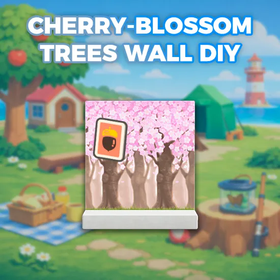 Cherry-Blossom-Trees Wall DIY