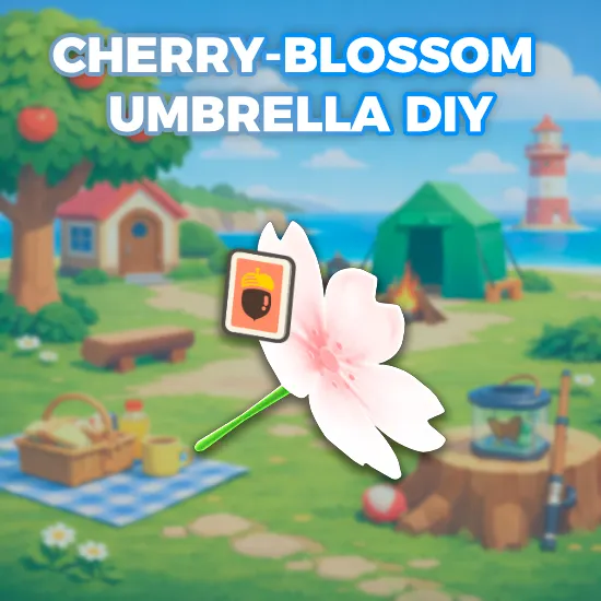 Cherry-Blossom Umbrella DIY
