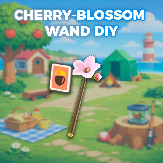 Cherry-Blossom Wand DIY