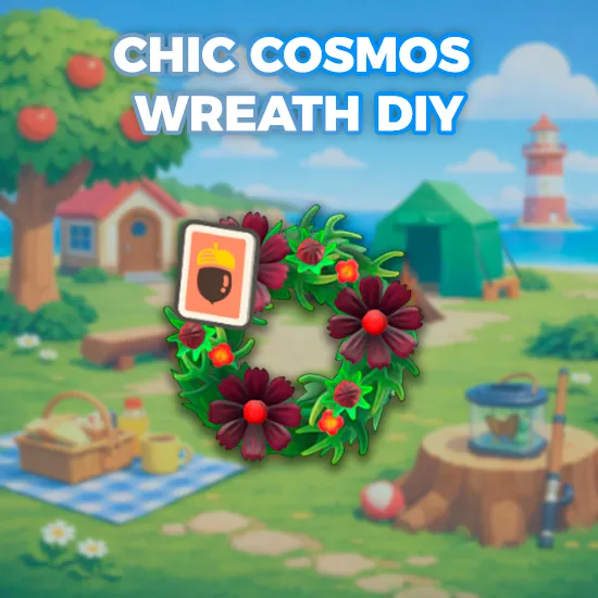 Chic Cosmos Wreath DIY