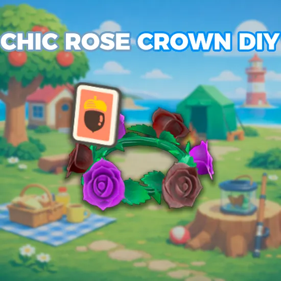 Chic Rose Crown DIY