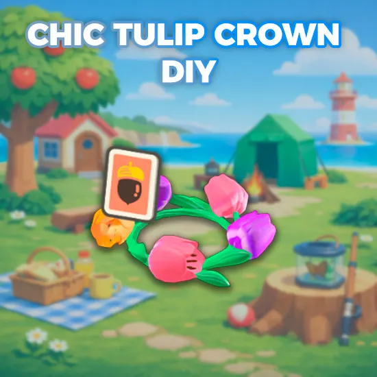 Chic Tulip Crown DIY