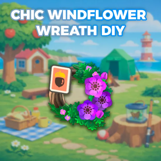 Chic Windflower Wreath DIY