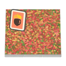 Colored-Leaves Flooring DIY