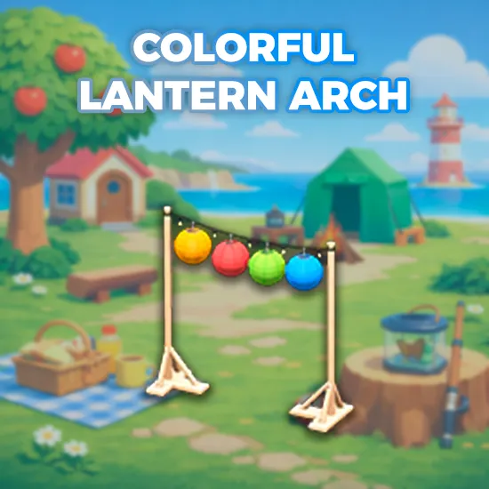 Colorful-Lantern Arch