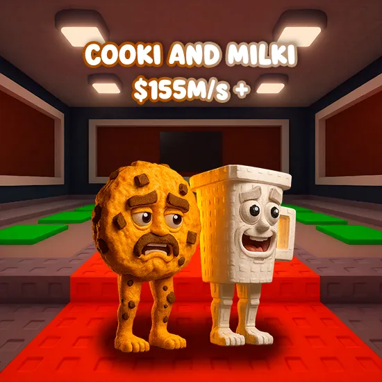 Cooki and Milki $155M/s +