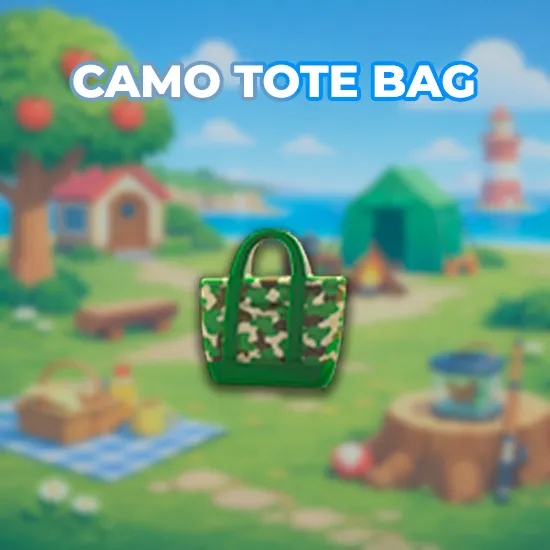 Camo Tote Bag