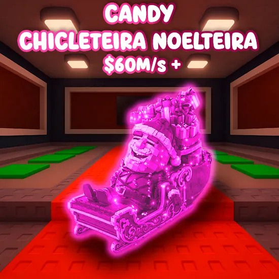 Candy Chicleteira Noelteira $60 M/s +