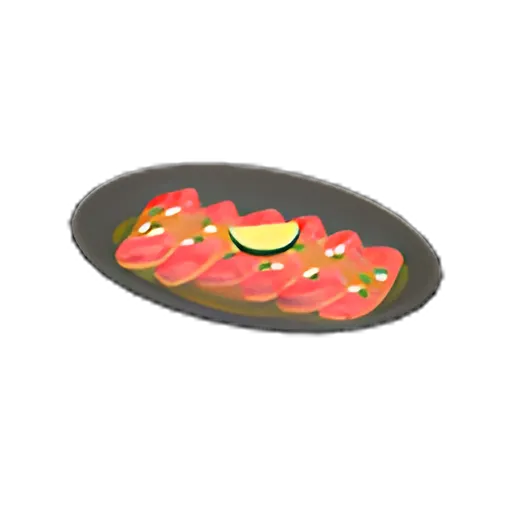 Carpaccio Di Marlin Blu