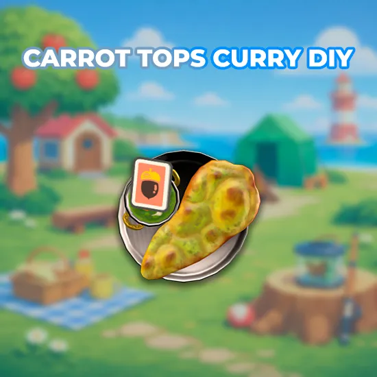 Carrot Tops Curry DIY