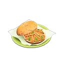 Carrot Bagel Sandwich