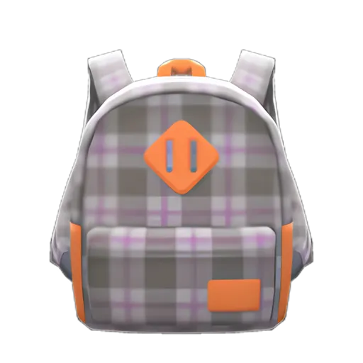 Checkered Backpack