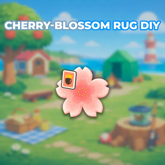 Cherry-Blossom Rug DIY