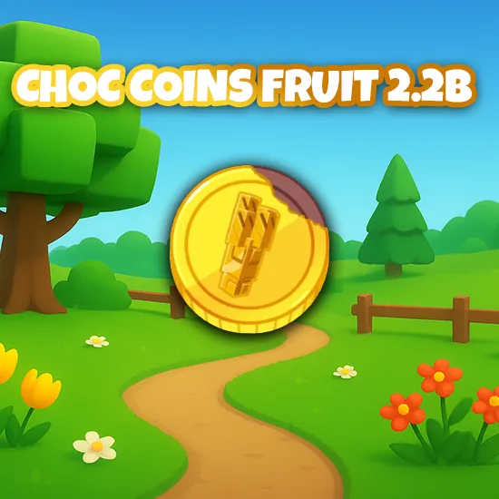 Choc Coins Fruit 2.2B
