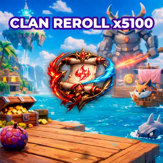 Clan Reroll x5100
